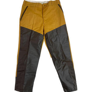 Vtg Black Sheep Cotton Duck Hunting Pants Vinyl Front‎  40  Waist  USA